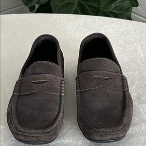 Bruno Magli Xane driving penny loafers Suede Slip-On Loafers. Men’s Sz 8. Italy